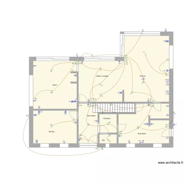 RDC Albart. Plan de 