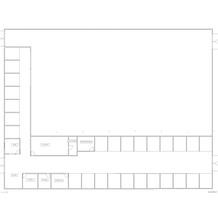 manege 13/09/10. Plan de 