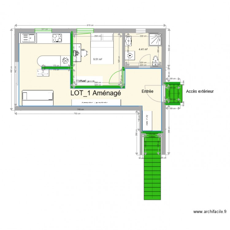 Portet Lot13. Plan de 0 pièce et 0 m2