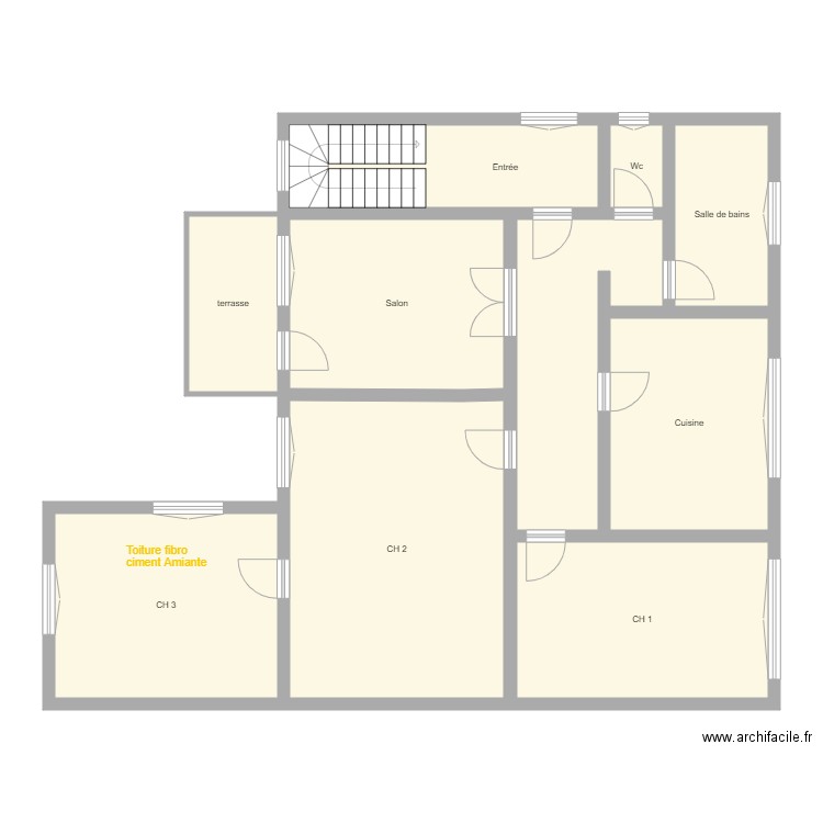 Croquis WALK Rch. Plan de 0 pièce et 0 m2