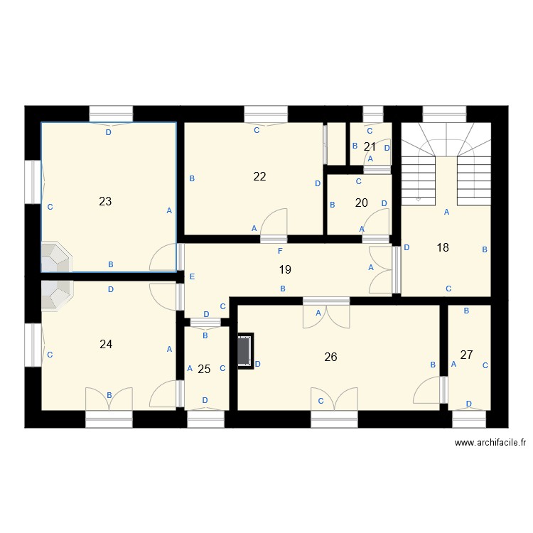 195139 DERVAL KIWIOR Plomb. Plan de 0 pièce et 0 m2