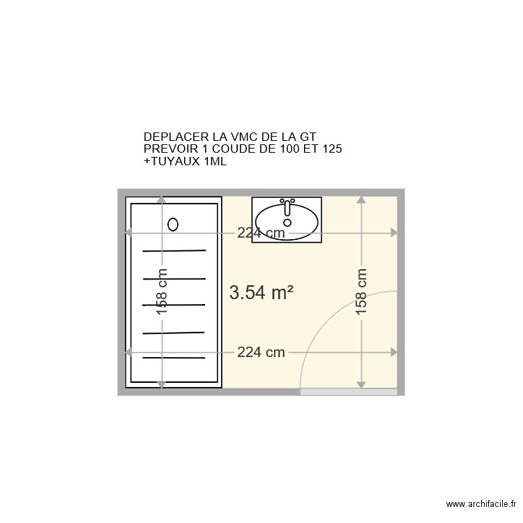 YACINE MONIQUE . Plan de 0 pièce et 0 m2