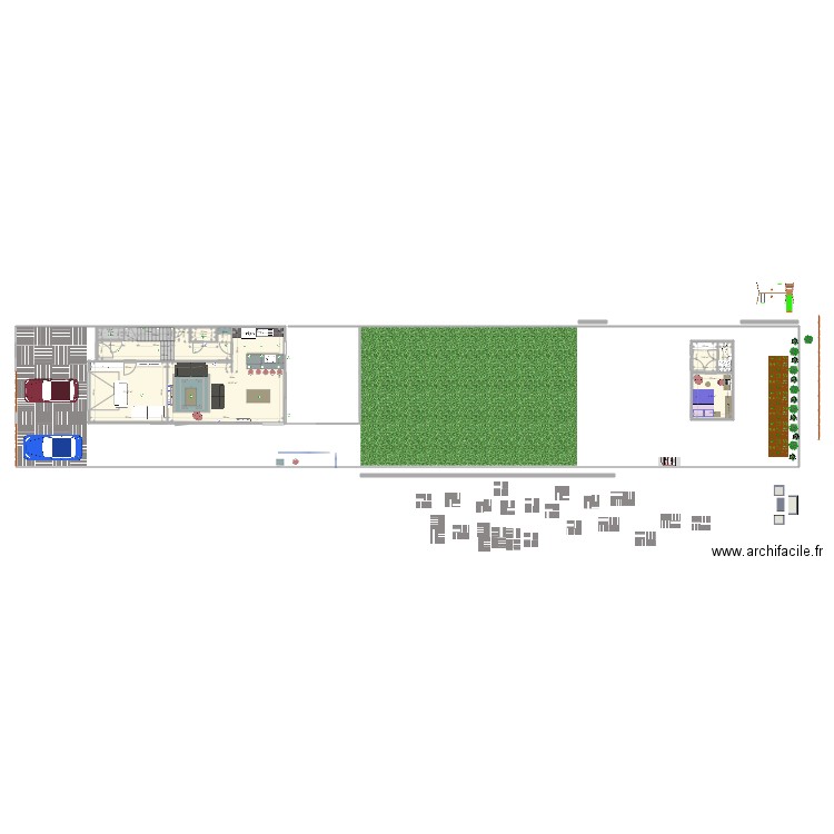 Plan Jemeppe. Plan de 8 pièces et 94 m2