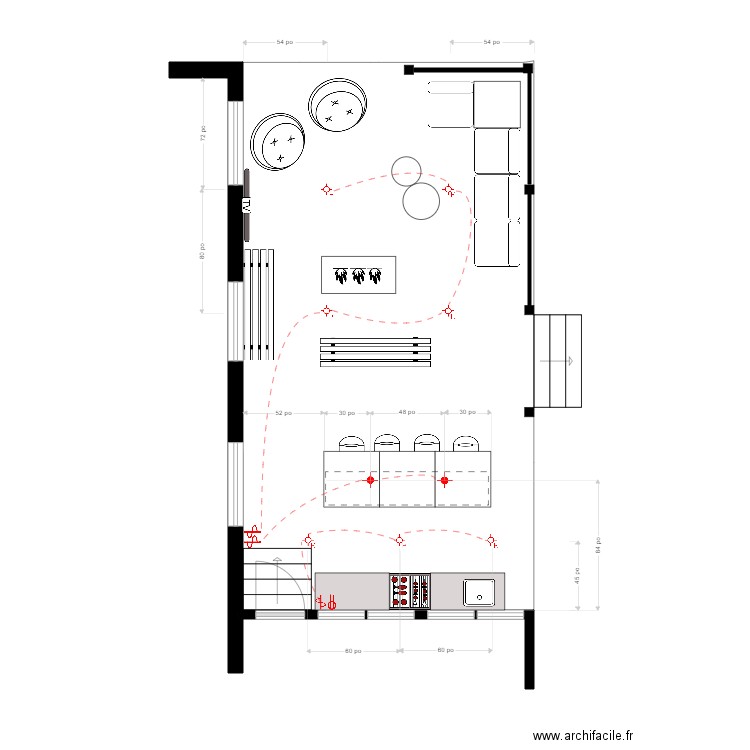 chaine electric. Plan de 0 pièce et 0 m2