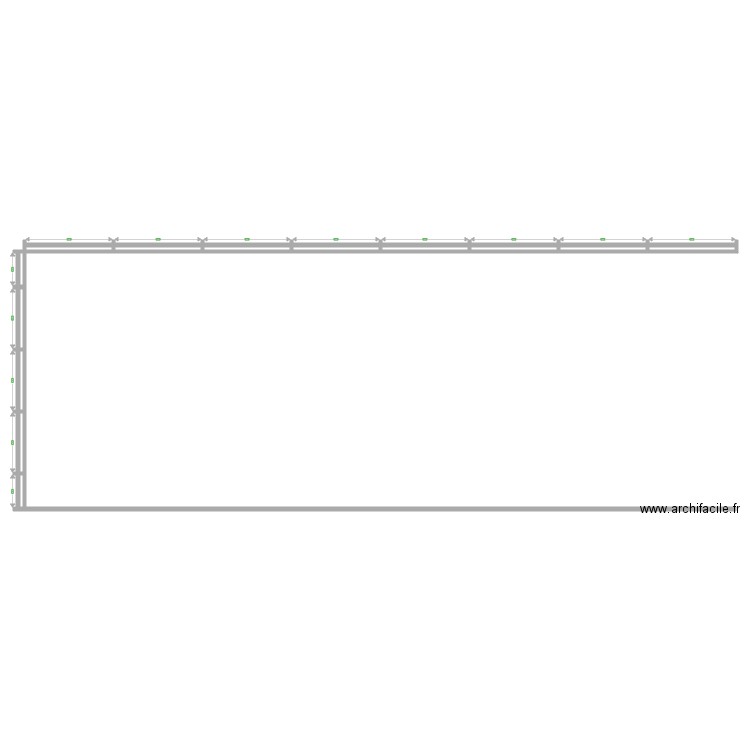 plan de sciage dpd zone 2. Plan de 0 pièce et 0 m2