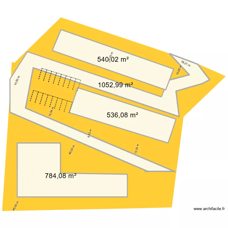LALLEMAND TEVELAVE. Plan de 4 Pièces et 2913 m² LALLEMAND TEVELAVE. Plan de 4 Pièces et 2913 m²