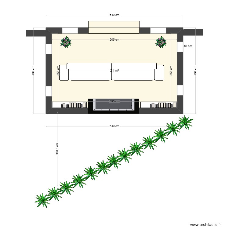 Salon d'Hiver Rosalinda 2bis. Plan de 0 pièce et 0 m2