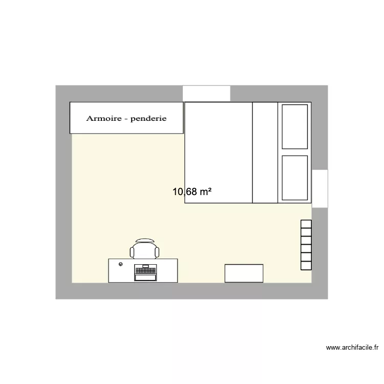 Chambre chouzy 2. Plan de Chambre chouzy 2. Plan de