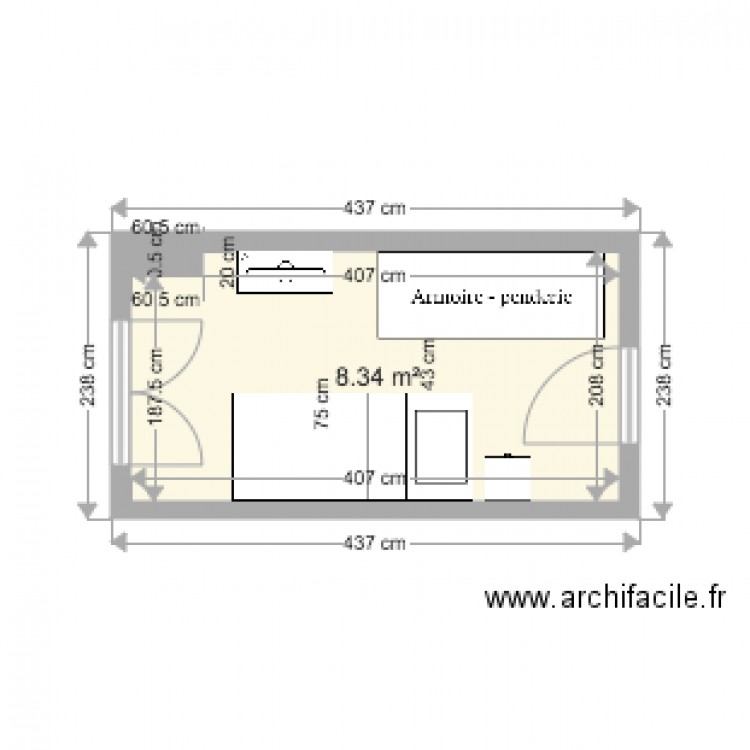 bureau 2. Plan de 0 pièce et 0 m2