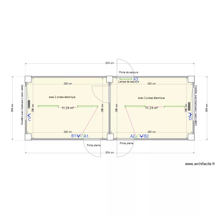 Ville de Namur Berdal 3 83024. Plan de 