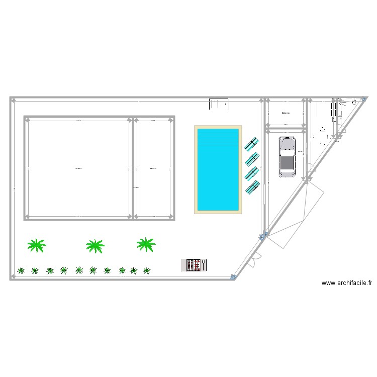 Villa Somone 1. Plan de 0 pièce et 0 m2