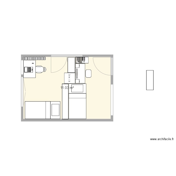 chambre 2 enfants . Plan de 0 pièce et 0 m2