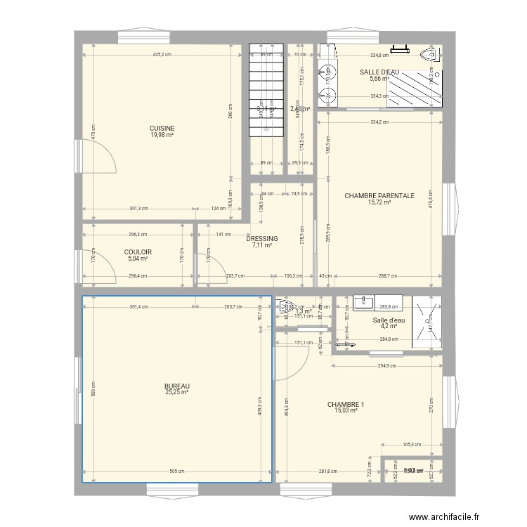 pargoire. Plan de 0 pièce et 0 m2