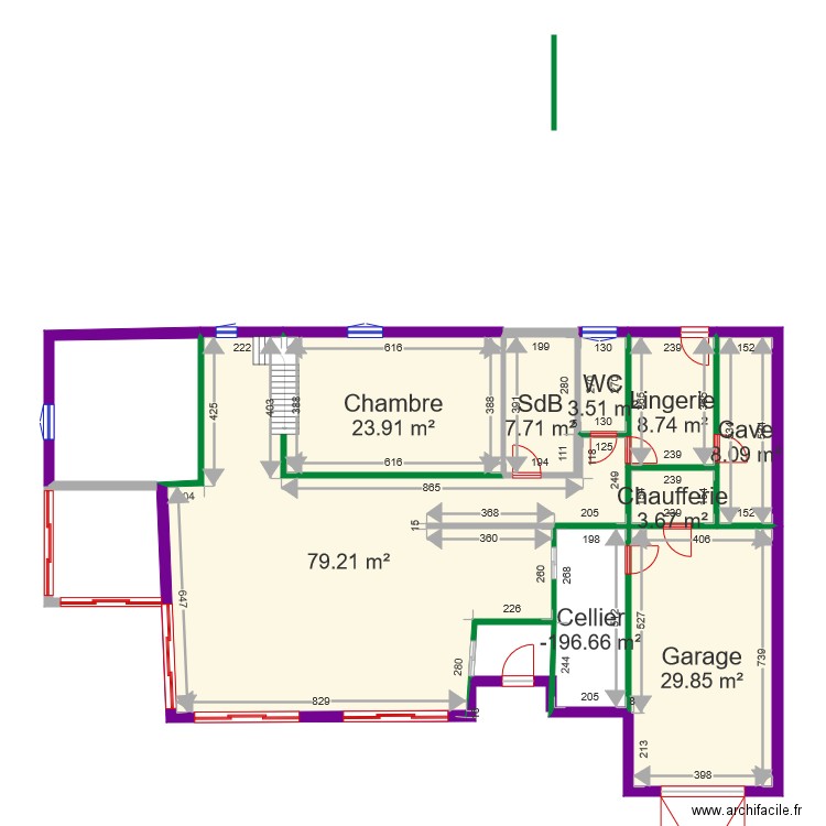 Ébauche 08. Plan de 0 pièce et 0 m2