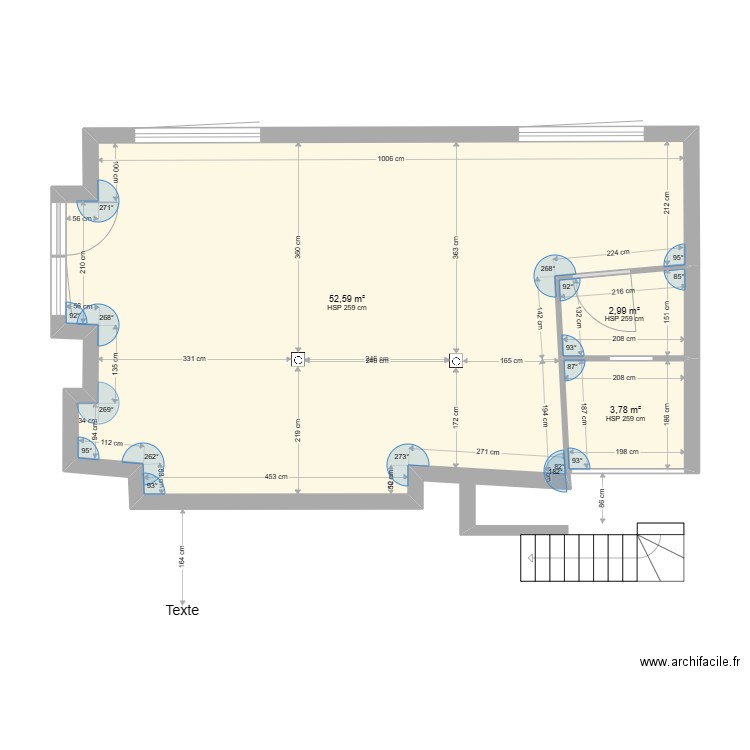 Local commercial place de l'hôtel de ville Le Bugue. Plan de 0 pièce et 0 m2