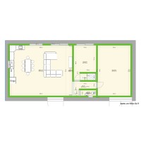 Grange + piece + amenagement