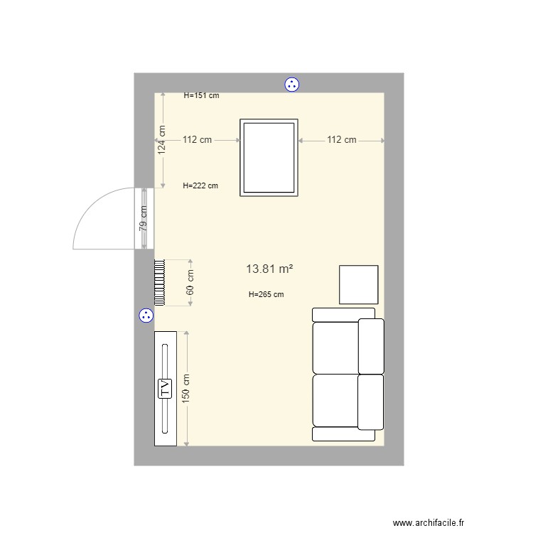 bureau. Plan de 0 pièce et 0 m2