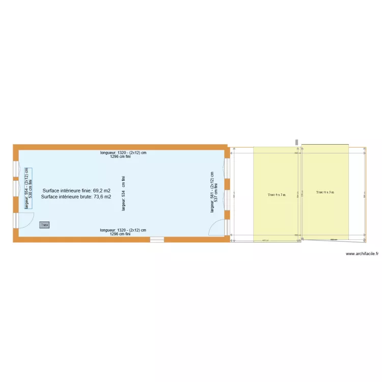 Côtes mesurées 12 05 2017. Plan de Côtes mesurées 12 05 2017. Plan de