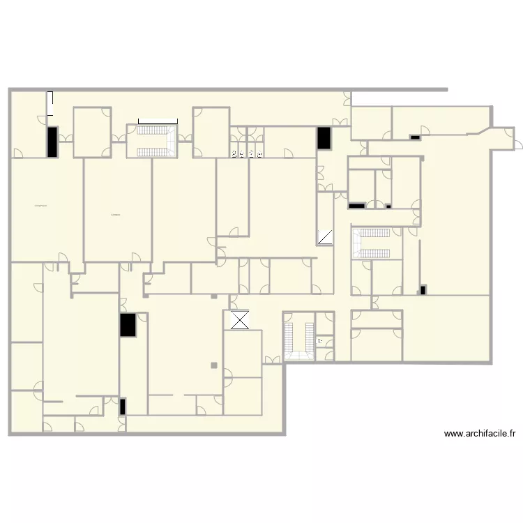 Plan 03 le clos dor . Plan de 