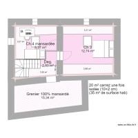 Poleymieux - division maison COMBLES AMENAGES