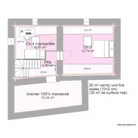 Poleymieux - division maison COMBLES AMENAGES