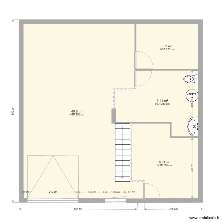 MICHEL SOUS SOL BIS. Plan de 0 pièce et 0 m2