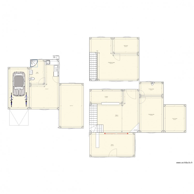 Maison St Paul en Forêt côtes. Plan de 0 pièce et 0 m2