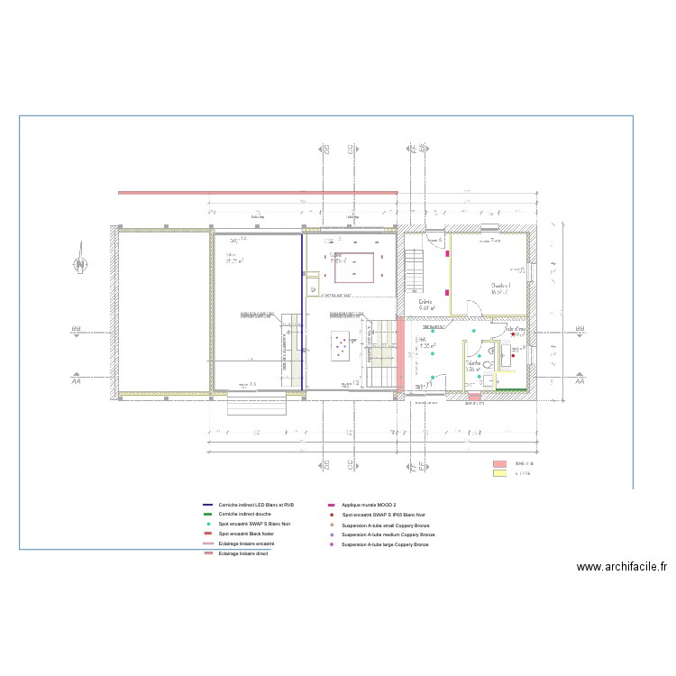 SCHORR RDC V2. Plan de 0 pièce et 0 m2