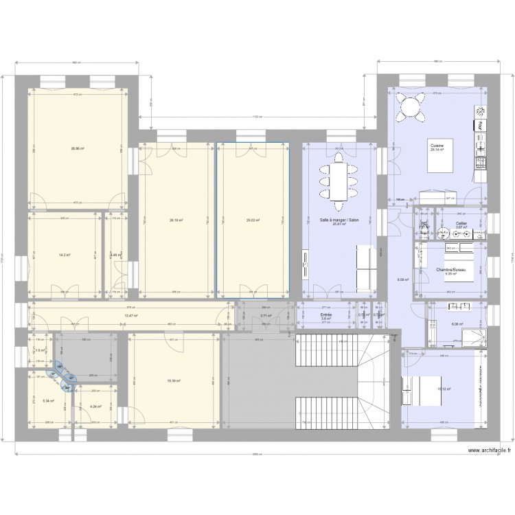 immeuble rouget de l isle swixim stephanie 100m2. Plan de 0 pièce et 0 m2