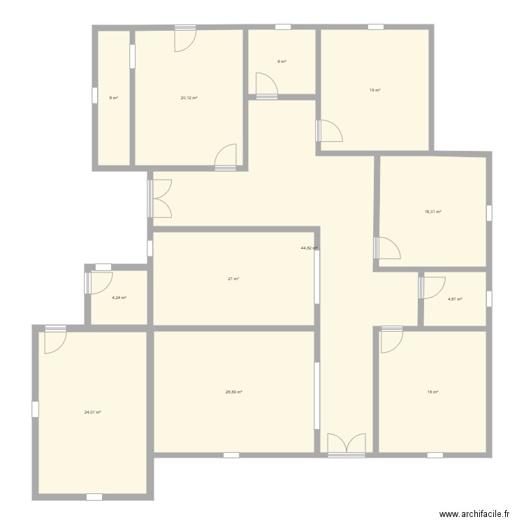 home. Plan de 0 pièce et 0 m2