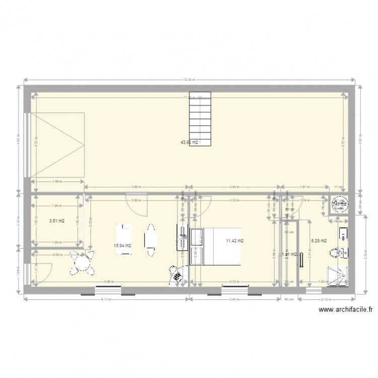 sous sol laura 2. Plan de 0 pièce et 0 m2