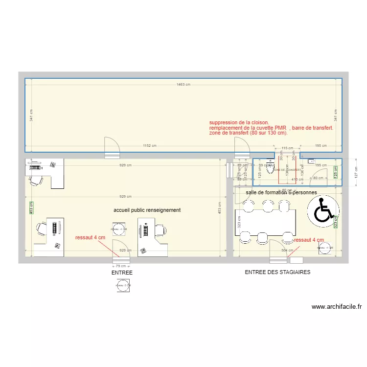 ATC FORMATION TRAVAUX  V2. Plan de 0 pièce et 0 m2