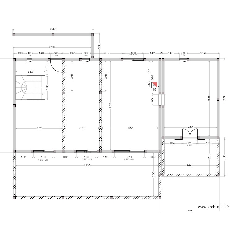GOUMET ELEVATION RDC. Plan de 0 pièce et 0 m2