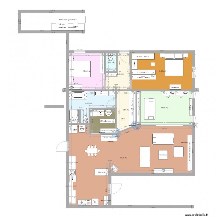 maison42. Plan de 0 pièce et 0 m2