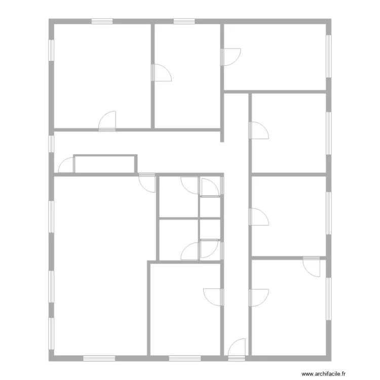 BREISS BENFELD. Plan de 