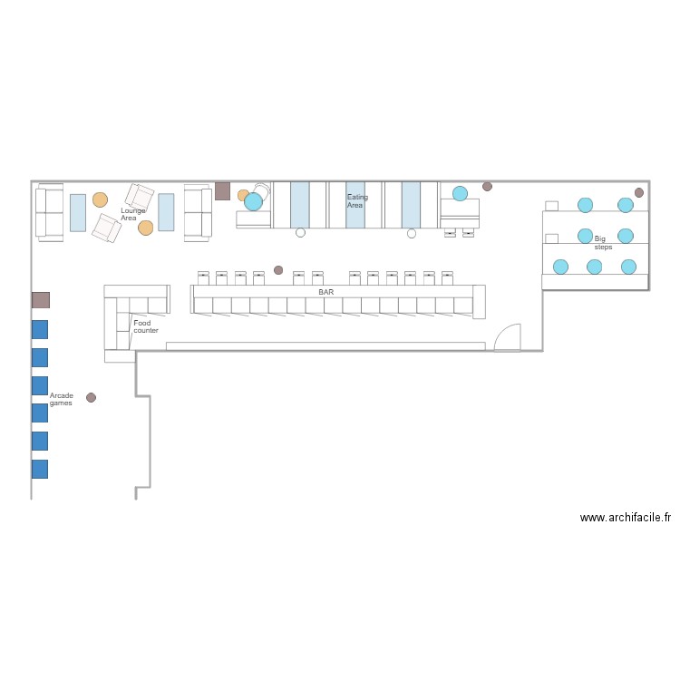 topo bar 4 txt. Plan de 0 pièce et 0 m2