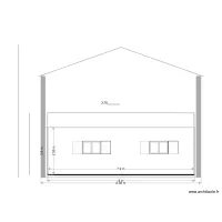 Garage cot&eacute; Est maison