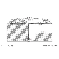 Pool-house - vue cot&eacute; piscine