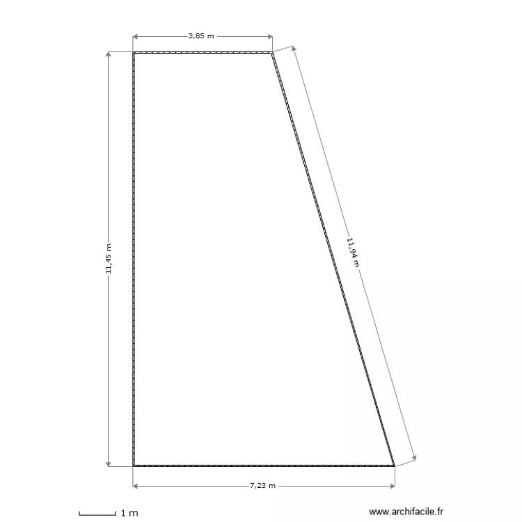 TOITURE AVANT TRAVAUX. Plan de TOITURE AVANT TRAVAUX. Plan de