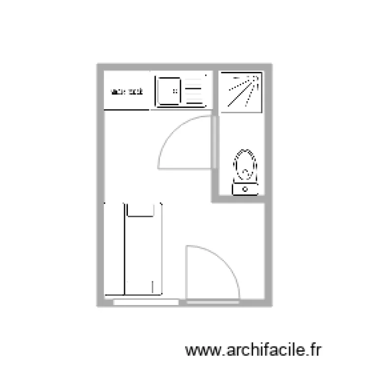 35 popincourt. Plan de 