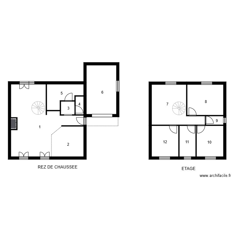 195233 PETIT. Plan de 0 pièce et 0 m2