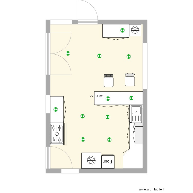 jardin. Plan de 0 pièce et 0 m2