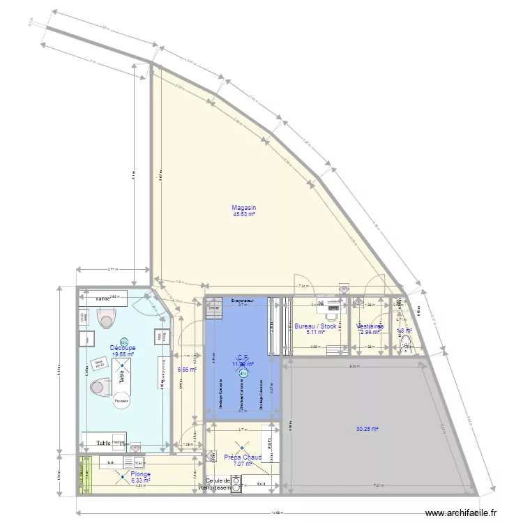 Chatain Fabien 002. Plan de 
