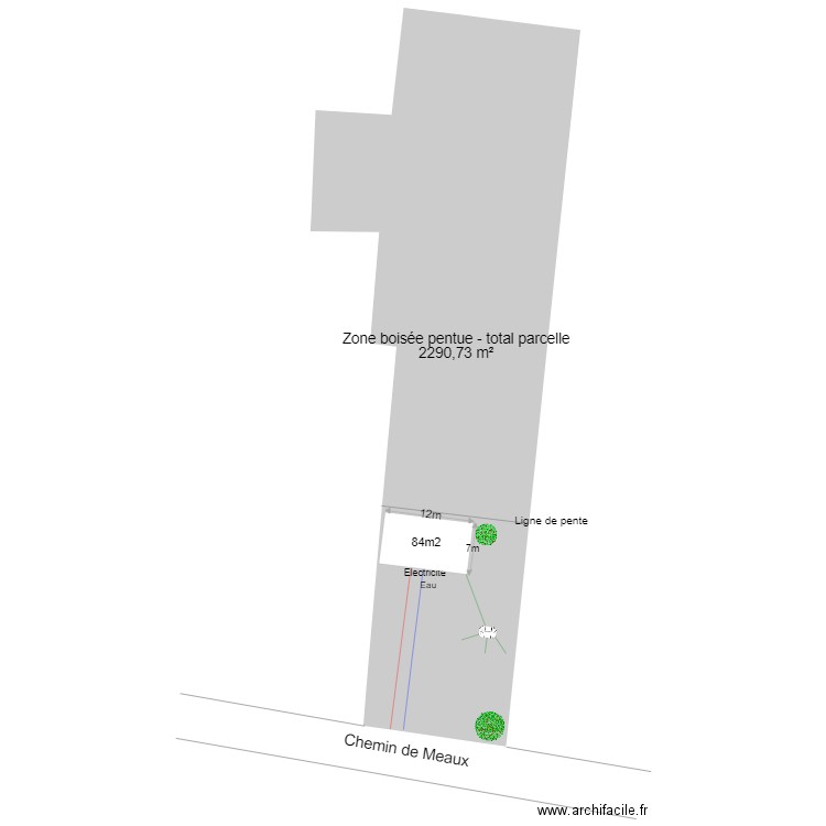 cadastre. Plan de 0 pièce et 0 m2