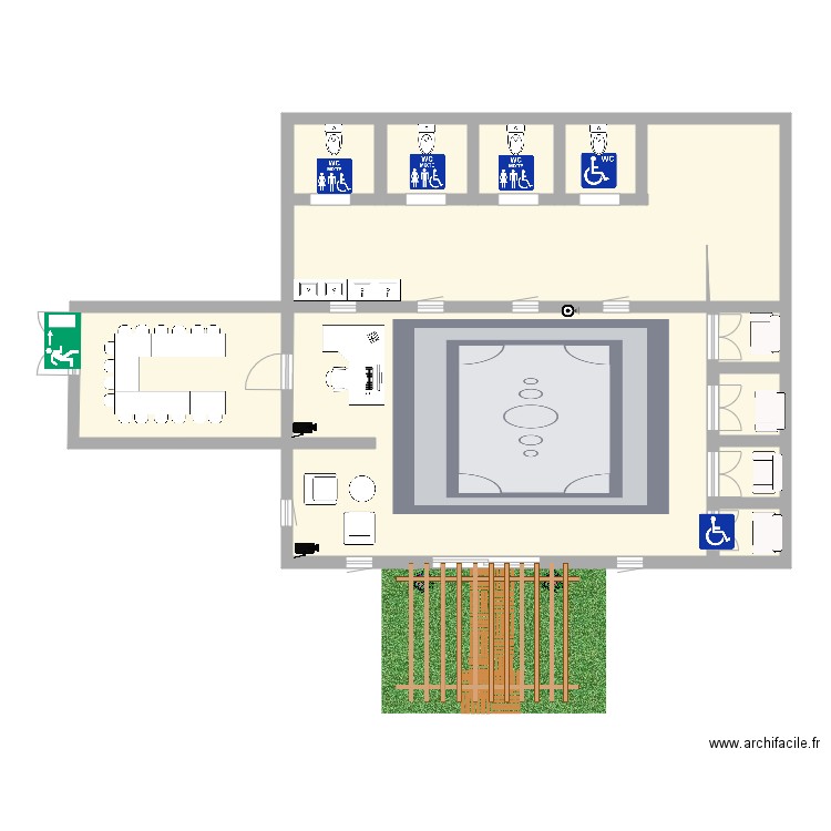 boutique vetment. Plan de 0 pièce et 0 m2