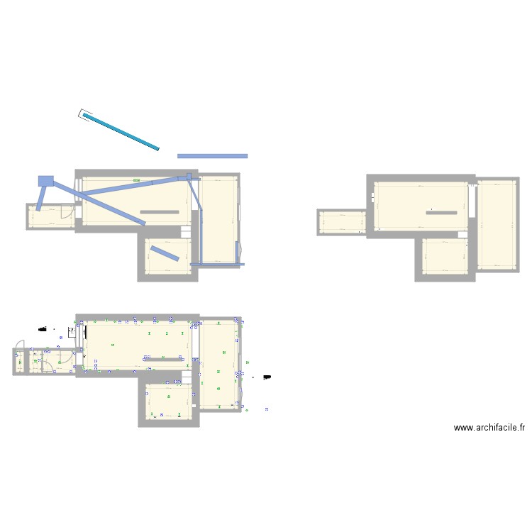 RDC 1. Plan de 0 pièce et 0 m2