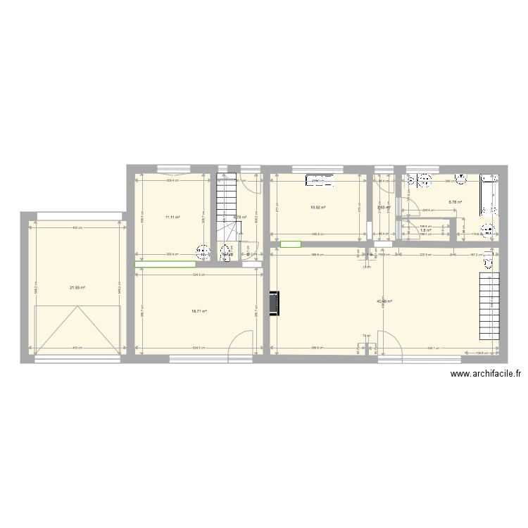 Location Mont bernanchon avec modifi. Plan de 0 pièce et 0 m2