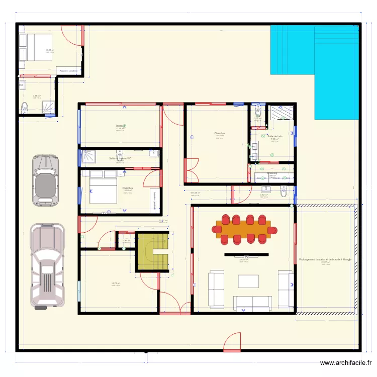 PLAN MAISON DU PROJET DE BEDIE 15 JAN 2020. Plan de PLAN MAISON DU PROJET DE BEDIE 15 JAN 2020. Plan de