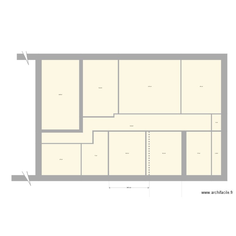 GENERAL LECLERC PLAN ORIGINE. Plan de 0 pièce et 0 m2