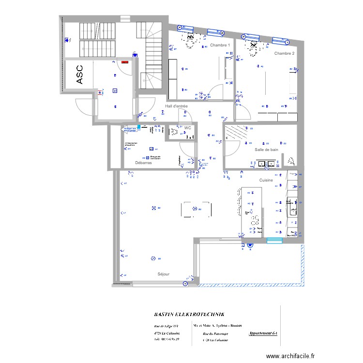 A Tychon 6A. Plan de 0 pièce et 0 m2